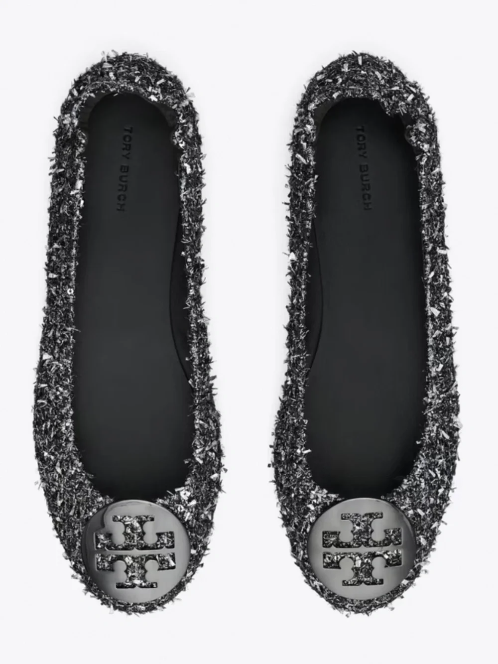 Tori Burch mini travel sandals confetti 10